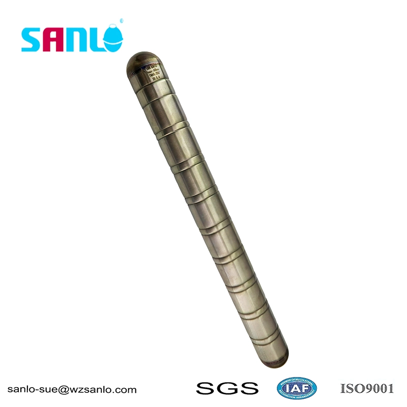 Sfera galleggiante in titanio 50 * 510 per indicatore di livello con aletta magnetica