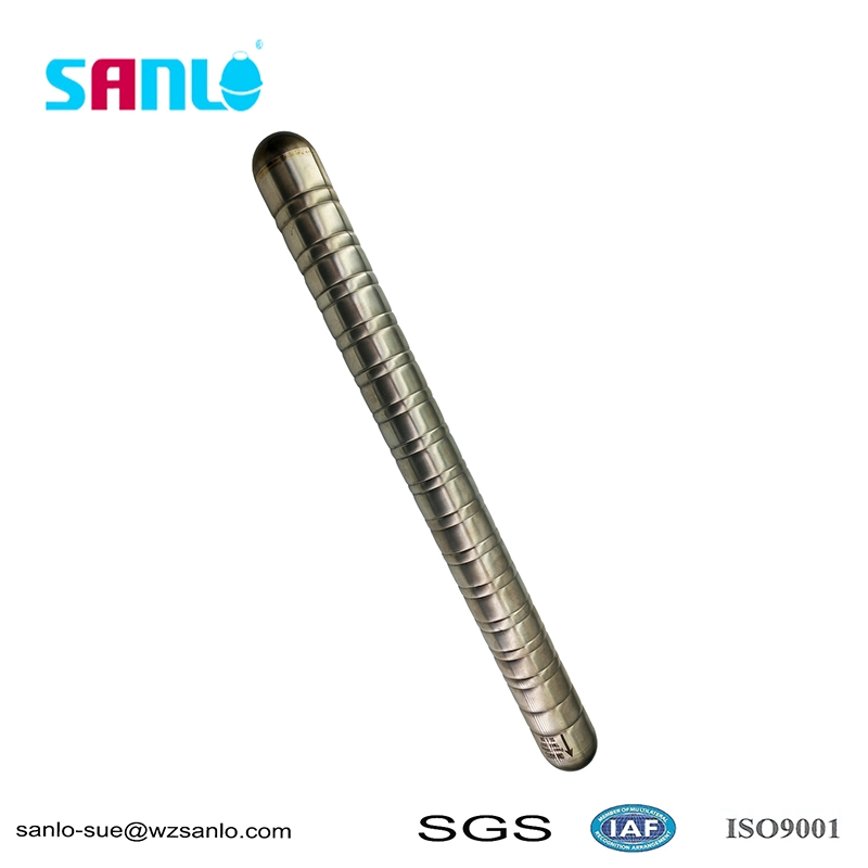 Sfera galleggiante in titanio metallico resistente alle alte temperature ad alta pressione