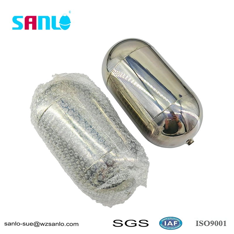 Big Size Steel Empty Float Ball 102*200with M6 for Big Water Tank